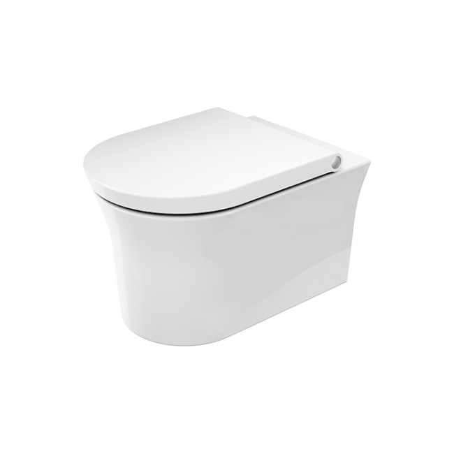 Duravit White Tulip Унитаз подвесной 37х54 см, безободковый, HygieneGlaze, цвет: белый