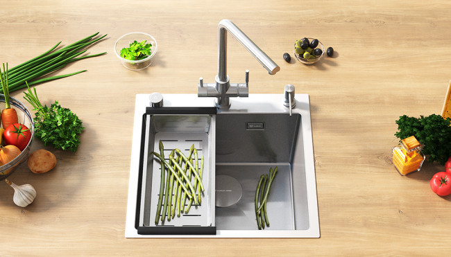 Мойка ULGRAN STEEL 500 Х 500, цвет «брашированная сталь» (US 500х500-001) Мойка ULGRAN STEEL 500 Х 500, цвет «брашированная сталь» (US 500х500-001)