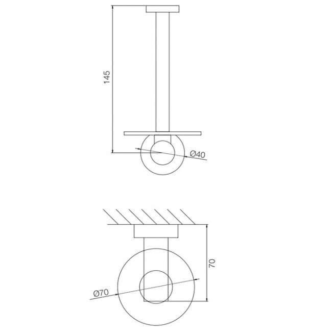 Carlo Frattini Rotola Держатель запасного рулона туалетной бумаги, подвесной, цвет: черный матовый Carlo Frattini Rotola Держатель запасного рулона туалетной бумаги, подвесной, цвет: черный матовый