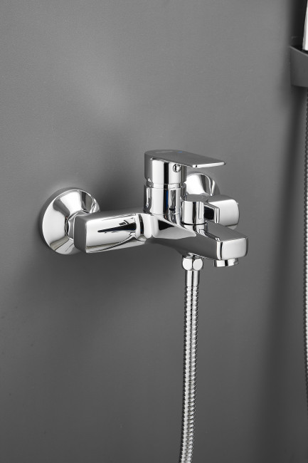 Смеситель для ванны HAIBA цвет: хром (HB60719)