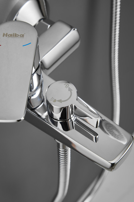 Смеситель для ванны HAIBA цвет: хром (HB60719)
