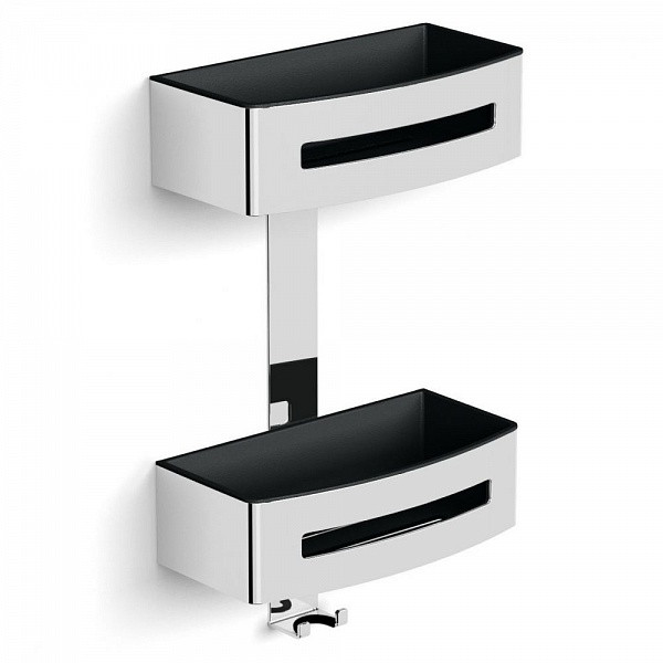 Полка 2-х этажная настенная Langberger Accessories 75762 Полка 2-х этажная настенная Langberger Accessories 75762
