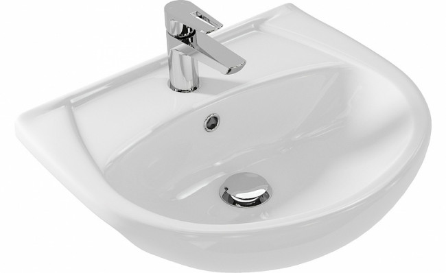 Раковина VIANT мебельная ERICA 55 1 отв. (S-UM-ERI55/1-w) Раковина VIANT мебельная ERICA 55 1 отв. (S-UM-ERI55/1-w)