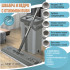 Швабра и ведро с отжимом RUSH Comfort (MOP111301) 