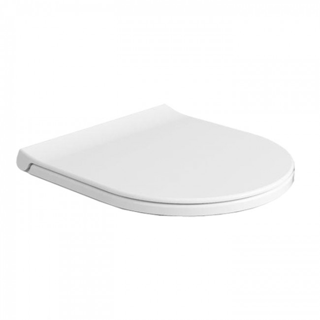 Simas Vignoni Сиденье для унитаза VI28/VI26/VI07, быстросъемное с микролифтом, цвет: белый матовый