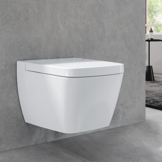 TECEone Унитаз подвесной 54х35.8х35 см, комплект крепежей, цвет: белый 9700204