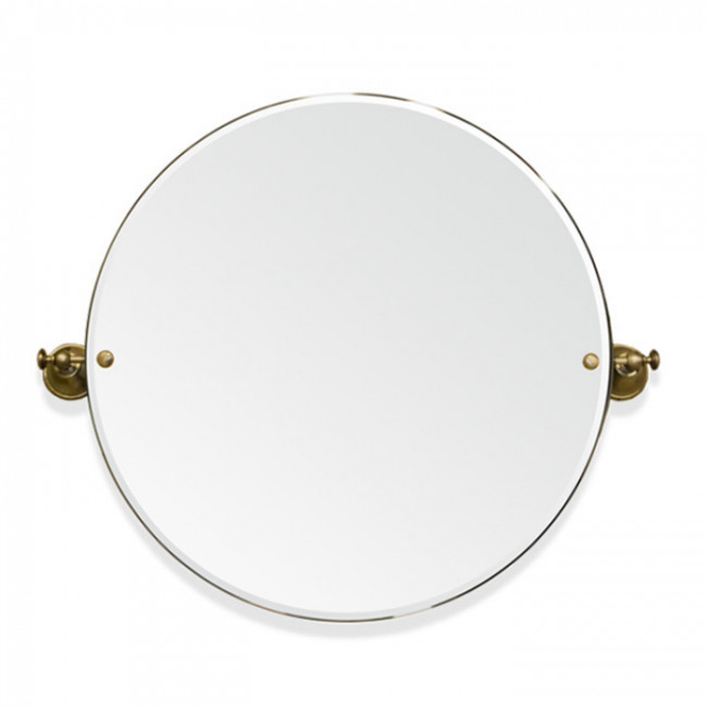 TW Harmony 023, вращающееся зеркало круглое 69х60см, цвет: бронза