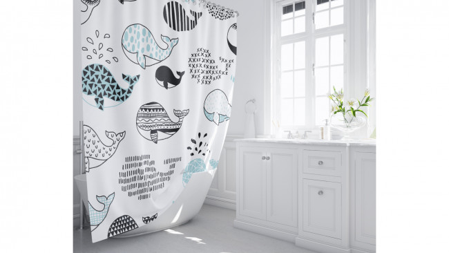 Штора для ванной Fixsen Design  Flux (FX-2511)