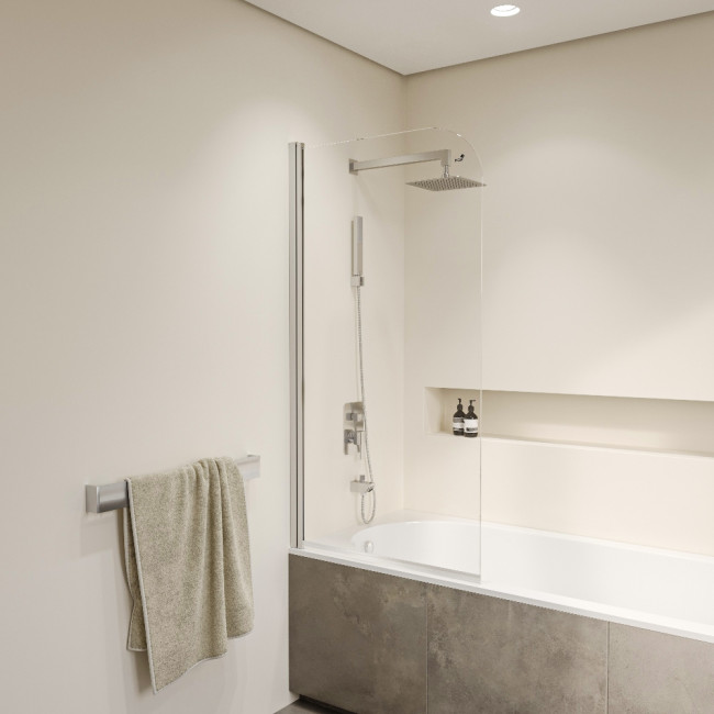 Шторка на ванну RGW SC-109 700 мм Хром/Прозрачное