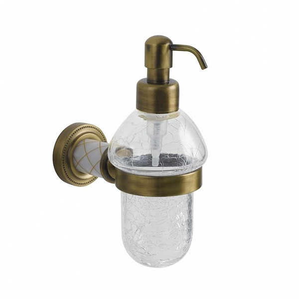 Дозатор для жидкого мыла настенный Boheme Murano Bronze 10912-BR Дозатор для жидкого мыла настенный Boheme Murano Bronze 10912-BR