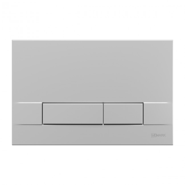 Кнопка смыва Lemark BIT для инсталляции, механическая, хром матовый (9803007) Кнопка смыва Lemark BIT для инсталляции, механическая, хром матовый (9803007)