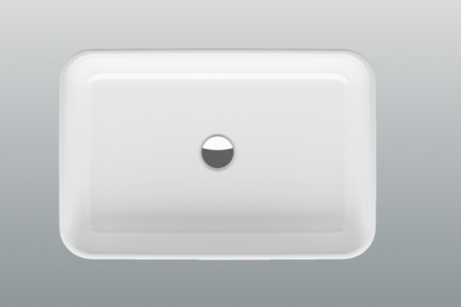 Bette Art Раковина 60х40х11 см, без отв., цвет: белый
