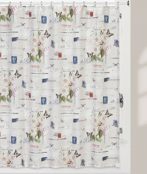 Шторка для ванной 183х183 Creative Bath Botanical Dairy S1248MULT