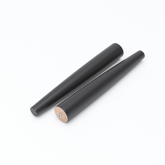 Опора мебельная, 2 шт, массив березы, 30 см, черный, Optima Home, IDDIS, OPH30B1i96