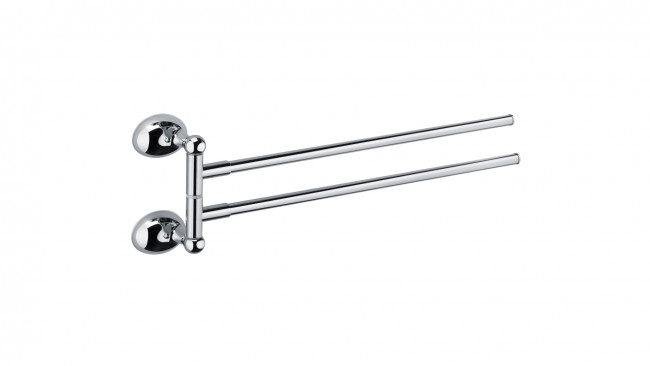 Полотенцедержатель поворотный двойной Grampus Briz GR-3002A Полотенцедержатель поворотный двойной Grampus Briz GR-3002A