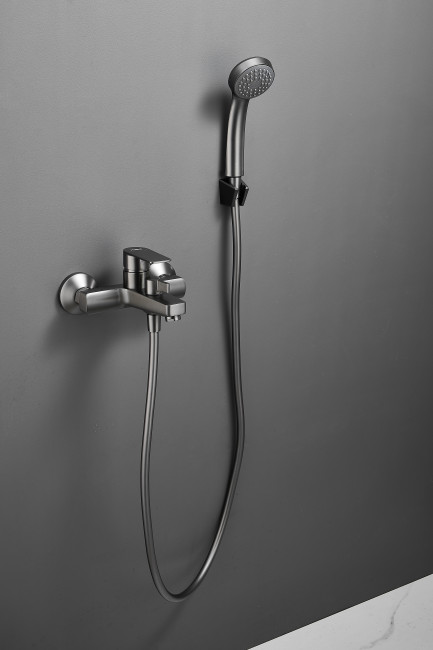 Смеситель для ванны HAIBA цвет: оружейная сталь (HB60719-3)