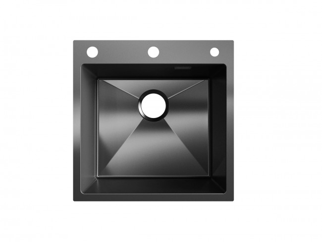 Мойка ULGRAN STEEL 500 Х 500, цвет «вороненая сталь» (US 500х500-003) Мойка ULGRAN STEEL 500 Х 500, цвет «вороненая сталь» (US 500х500-003)