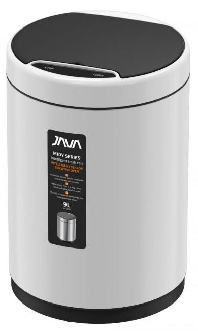 Сенсорное ведро 9 л JAVA (S-882-9W) Сенсорное ведро 9 л JAVA (S-882-9W)