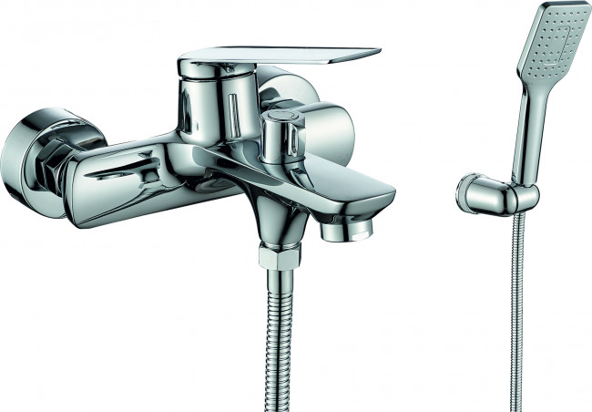Смеситель для ванны с коротким изливом RUSH Bering (BE5535-44) Смеситель для ванны с коротким изливом RUSH Bering (BE5535-44)