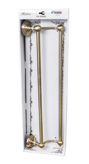 Полотенцедержатель FIXSEN Retro трубчатый 2-ой (FX-83802)