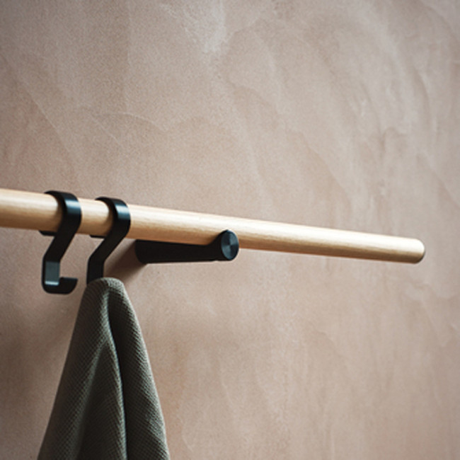 Agape Dot line Крючок подвесной, цвет: черный ADTL0470N