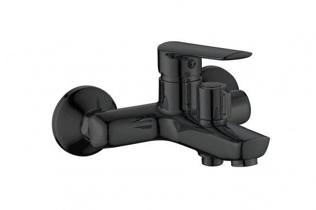 Смеситель для ванны ESKO "Lagos Black" с аксессуарами (LG54B)