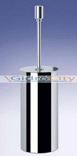 Ершик c крышкой напольный Cylinder хром Windisch 89151CR