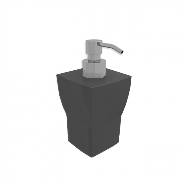 Bertocci Grace Дозатор настольный, цвет: черная керамика/хром