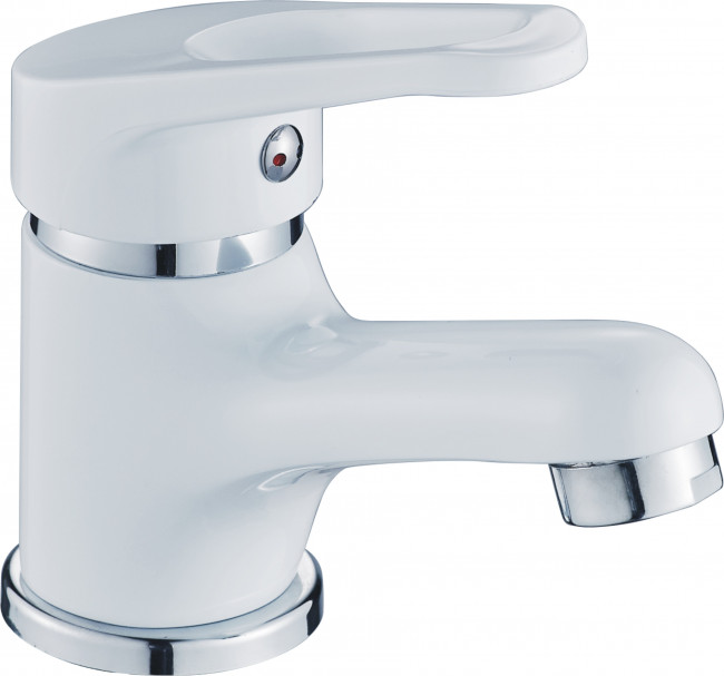 Смеситель для раковины Cron белый (CN1013-8)