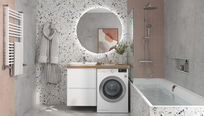 Тумба подвесная Velvex Klaufs 56*60.2Y (белый) под столешницу (tp.KLA.56.2Y)