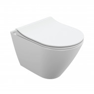 Подвесной унитаз Cersanit CITY SMART Clean On DPL EO slim LP (64822)