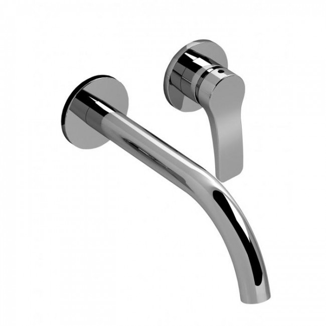 Fantini AL/23 Смеситель для раковины, настенный, излив: 200 мм, цвет: хром 26 02 B813B Fantini AL/23 Смеситель для раковины, настенный, излив: 200 мм, цвет: хром 26 02 B813B