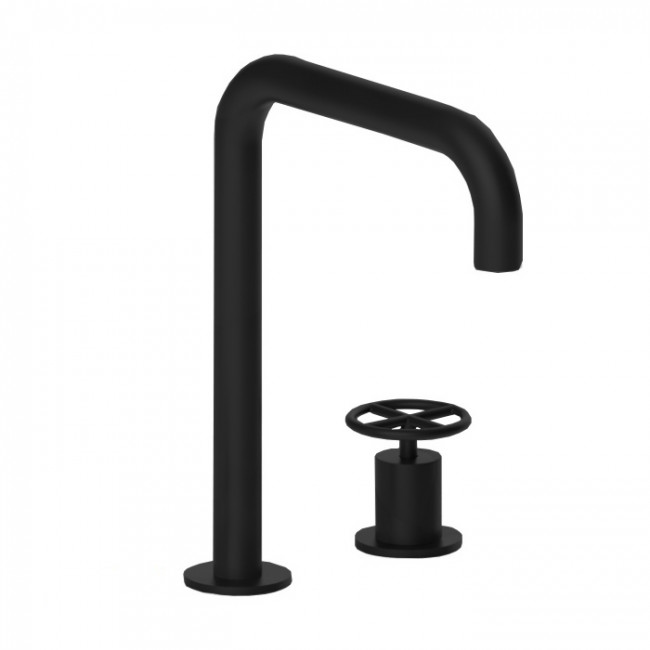 Fantini Fontane Bianche Смеситель для раковины, 2 отв., цвет: Matt Gun Metal PVD