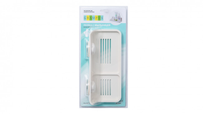 Полочка прямоугольная одноэтажная Grampus Element, GR-3309