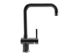 Смеситель ULGRAN Steel 023-002, цвет "черная брашированная сталь" (US-023-002)