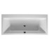Duravit VERO Ванна 170х75см, акриловая, прямоугольная встраиваемая или с панелями, с 2 наклонами для спины, цвет: белый