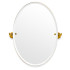 TW Harmony 021, вращающееся зеркало овальное 56х66см, цвет: держателя: золото