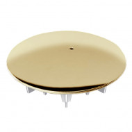 SANIT Декоративная крышка для сифона для поддона 821/50F, цвет: золото