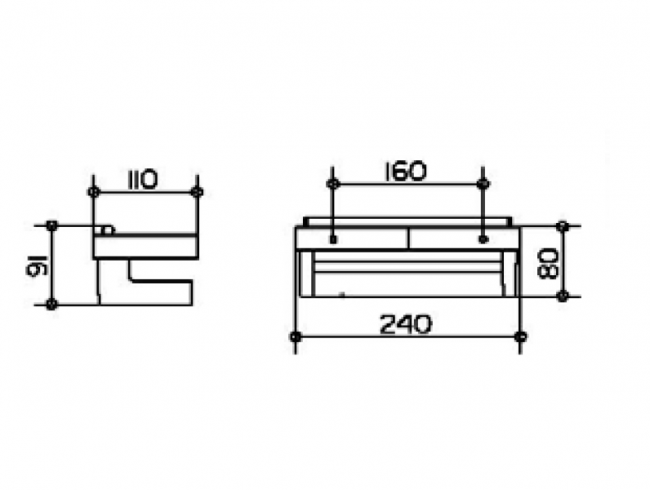 Полка Keuco Industrie 14 41459 010000