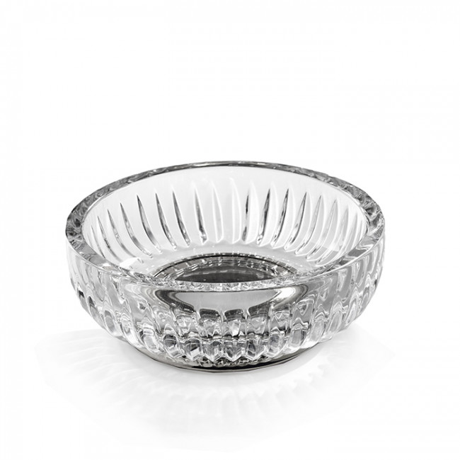 3SC Elegance Мыльница настольная, цвет: прозрачный хрусталь/хром EL01ACRSL