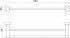 Держатель для полотенец двойной Savol (S-005648Q)