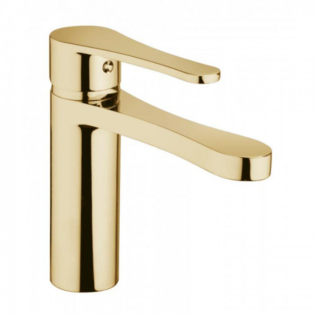 Смеситель для раковины Bongio O'Clock Green, цвет: золото 14521ORGR