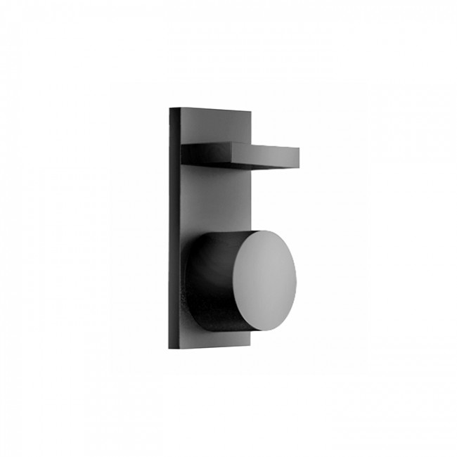 Fantini AK/25 Смеситель для душа, встраиваемый, наружная часть, цвет: Matt Gun Metal PVD