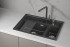 Кухонная мойка GRANULA кварц (7302i, ШВАРЦ) Кухонная мойка GRANULA кварц (7302i, ШВАРЦ)
