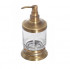 Дозатор для жидкого мыла настольный Cameya Swarovski Bronze A1412