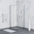 Душевой уголок RGW SV-42-1 (SV-12 + Z-060-2) 1000x900 мм Хром/Прозрачное