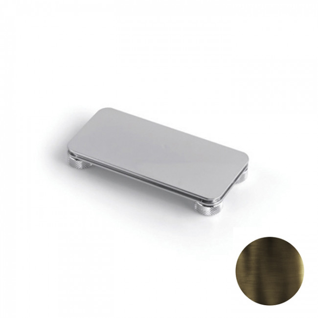 Bertocci Officina 01 Мыльница, настольная, цвет: бронза индустриальная