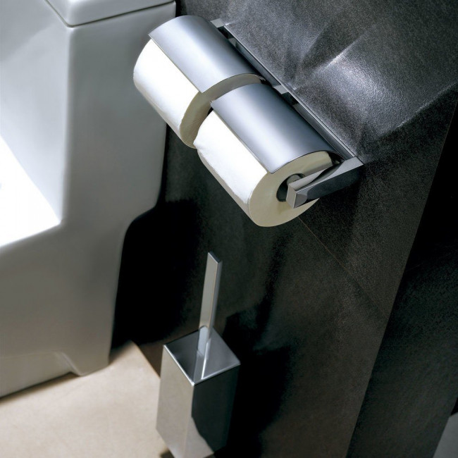 Бумагодержатель с крышкой двойной Langberger Vico 30042A Бумагодержатель с крышкой двойной Langberger Vico 30042A