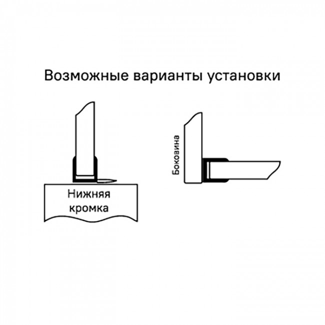 Уплотнители IDDIS для душевой кабины F-образные ПВХ, стекло 7-8 мм, 2 шт (965S8F01DZ)