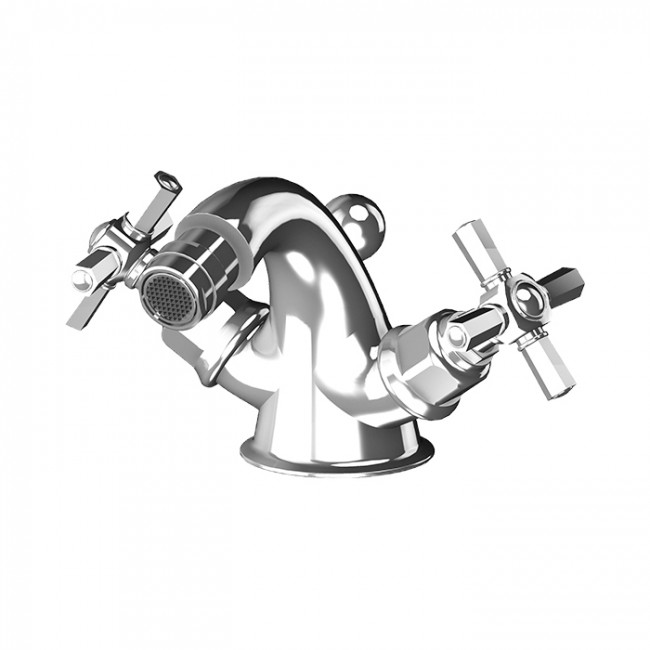 Gattoni TRD Смеситель для биде, 1 отв., ручки Paris, цвет: хром TR360/18C0